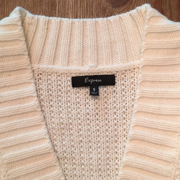 Women’s Express Chunky Sweater Dress - Size Small - Picture 7 of 8